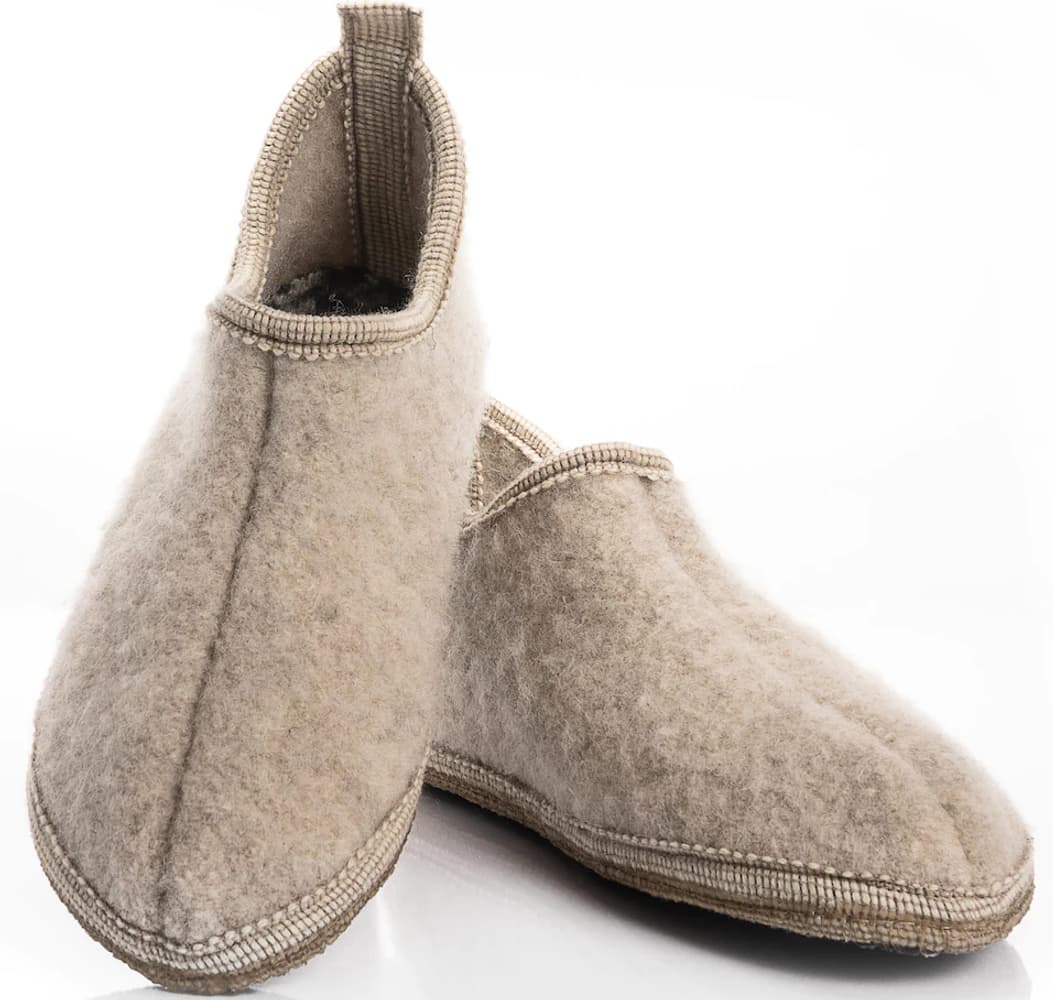 Orignal Cottage naisten villatohvelit, vaaleanbeige, view: 0