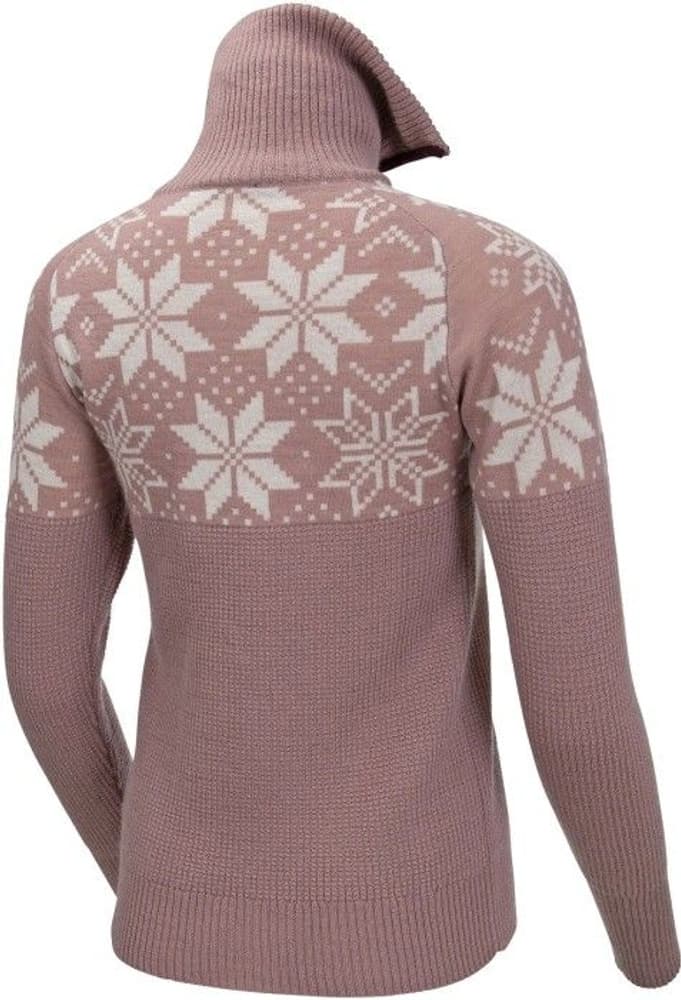 Rav Kiby naisten neulepaita, Woodrose/Vanilla/Fig, view: 1