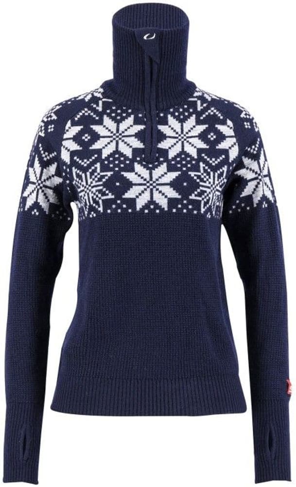 Rav Kiby naisten villapaita, tummansininen/harmaa, view: 1