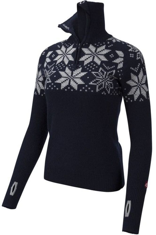 Rav Kiby naisten villapaita, tummansininen/harmaa, view: 0