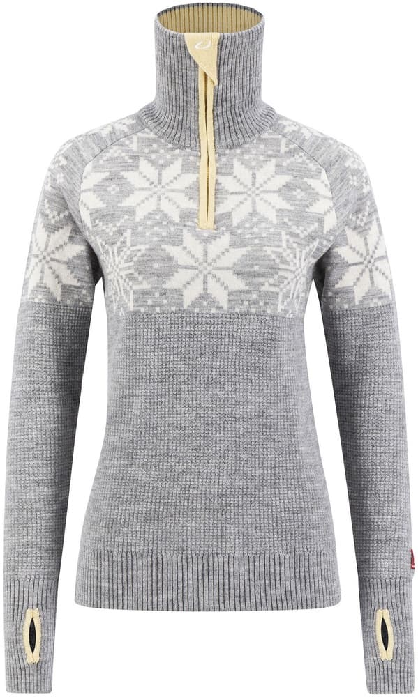 Rav Kiby villapaita, vaaleanharmaa/valkoinen, view: 0