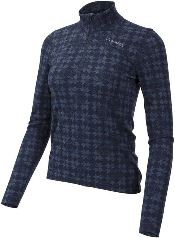 W's Maristua Turtle Neck with Zip New Navy/Navy Melange, view: 0