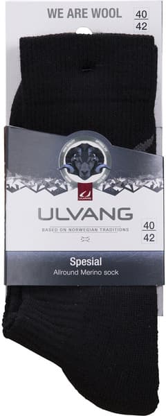 Spesial merinovillasukat, unisex, musta, view: 1