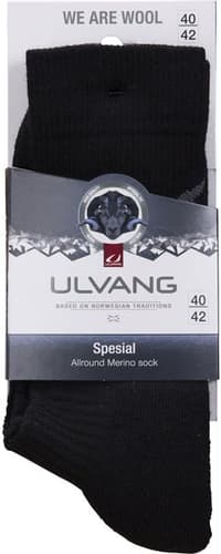 Spesial merinovillasukat, unisex, musta - view: 1