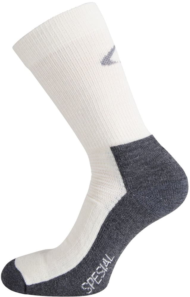 Spesial merinosukka, unisex, valkoinen/harmaa, view: 0