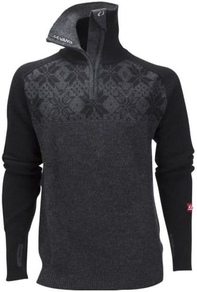 Rav Kiby neulepaita, Black/Charcoal Melange/Grey Melange, view: 0