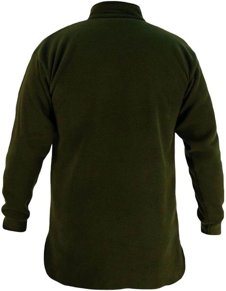 Bush Shirt fleecepusero, tummanvihreä, view: 2