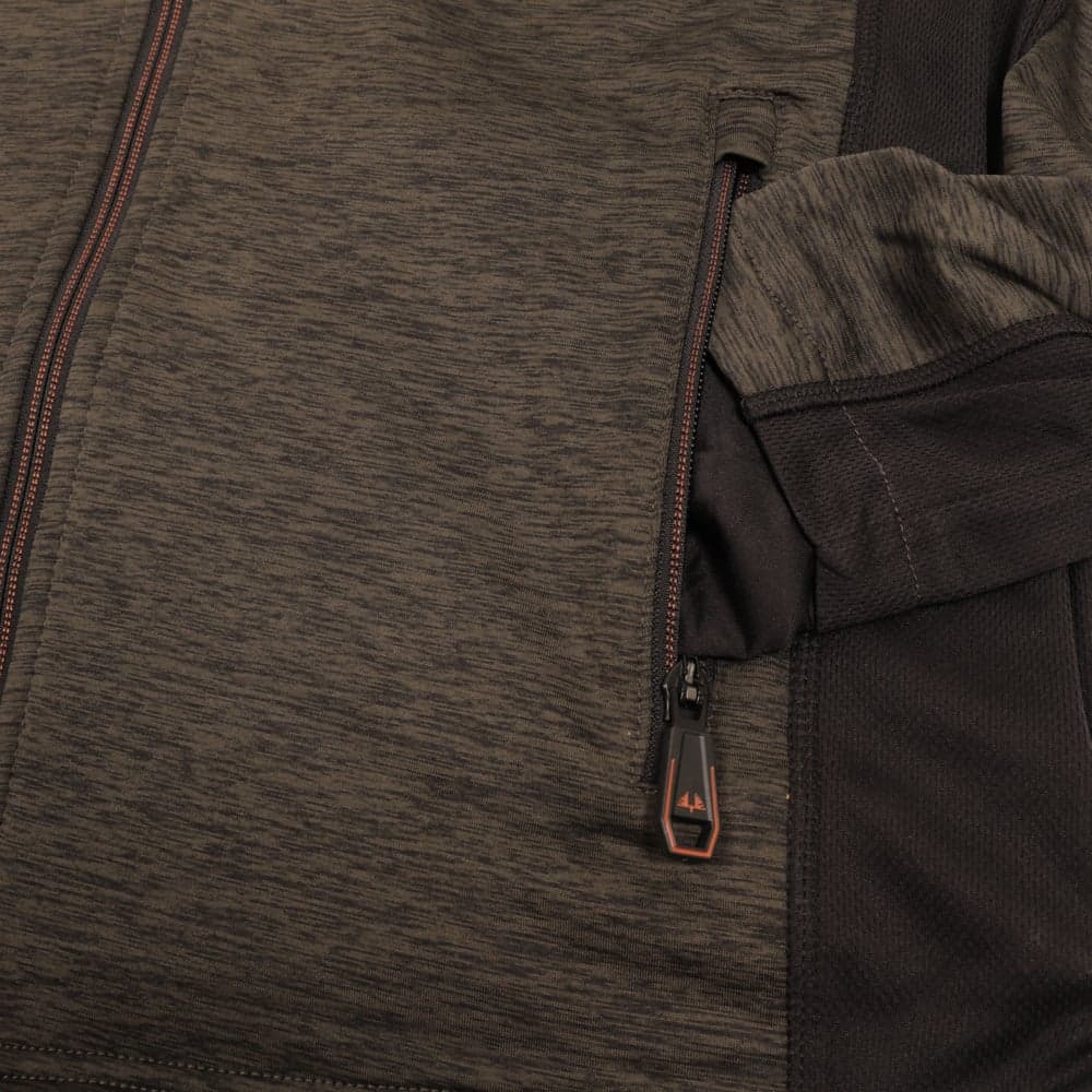 Lynx Sweater fleecetakki, Green, view: 4