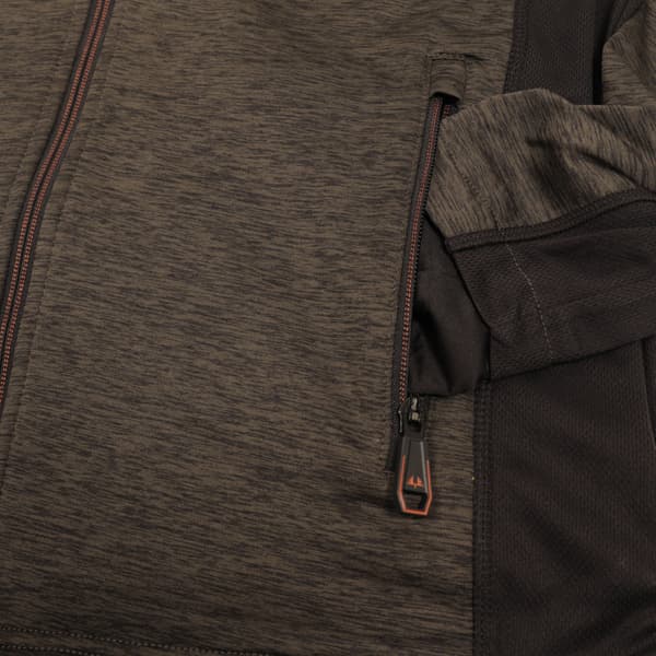 Lynx Sweater fleecetakki, Green, view: 4