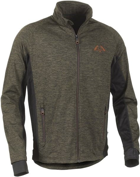 Lynx Sweater fleecetakki, Green, view: 1