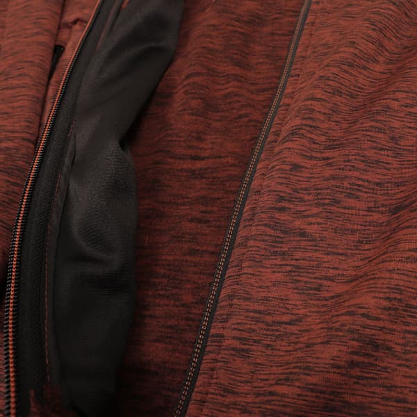 Lynx Sweater fleecetakki, Dark Orange, view: 4