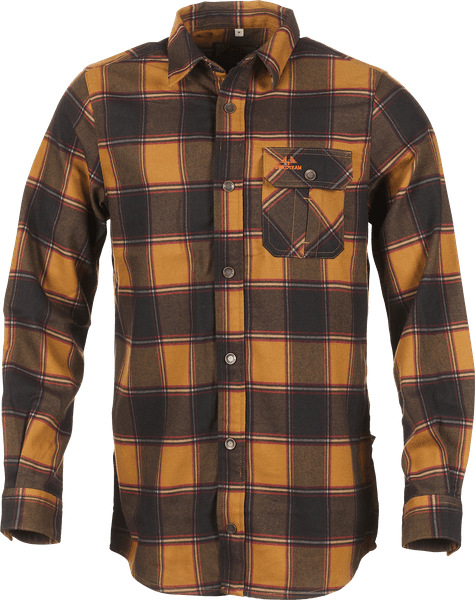 Crest Shirt vuorillinen paita, Dark Sand, view: 1
