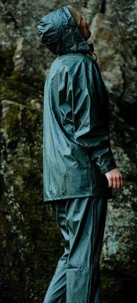 Crest Set Rain Set sadeasu, Green, view: 3