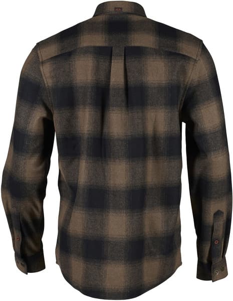 Lynx Wool Shirt kauluspaita, Dark Sand, view: 2