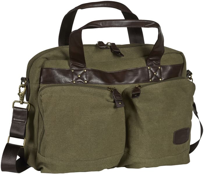 Crest Briefcase Bag tietokonelaukku, Ivy Green, view: 0