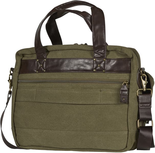 Crest Briefcase Bag tietokonelaukku, Ivy Green, view: 1