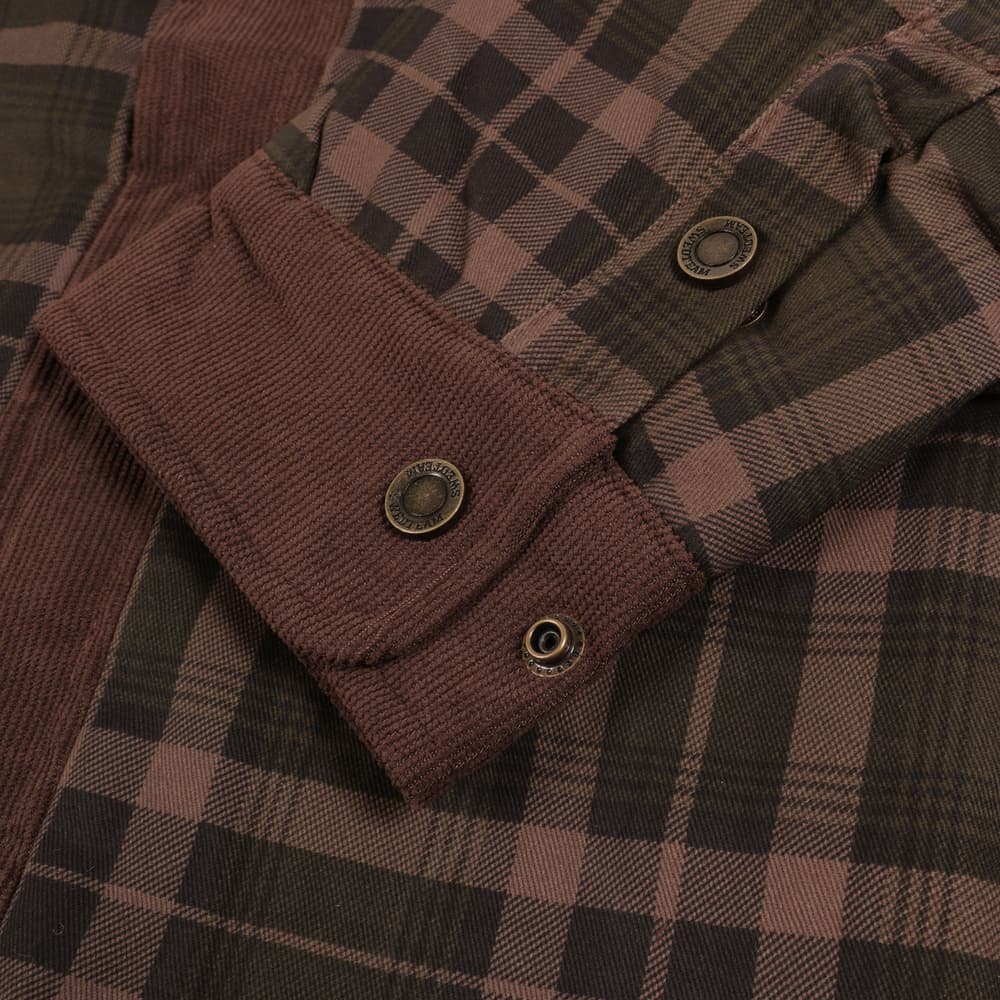 Crest Pile Shirt paita, Brown, view: 4