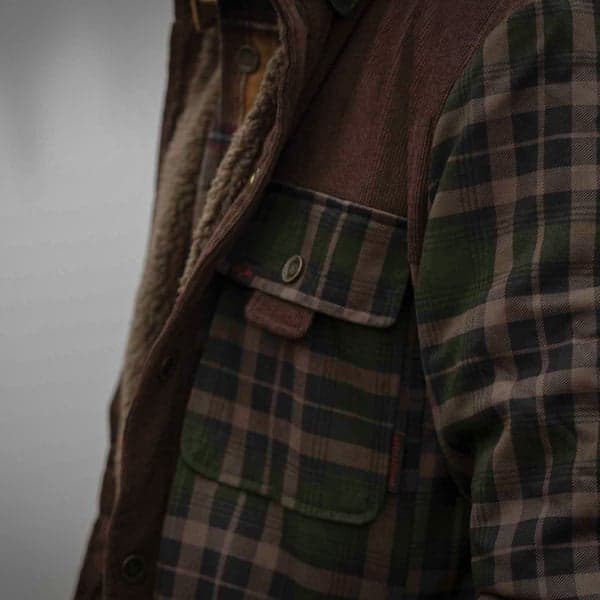 Crest Pile Shirt paita, Brown, view: 5