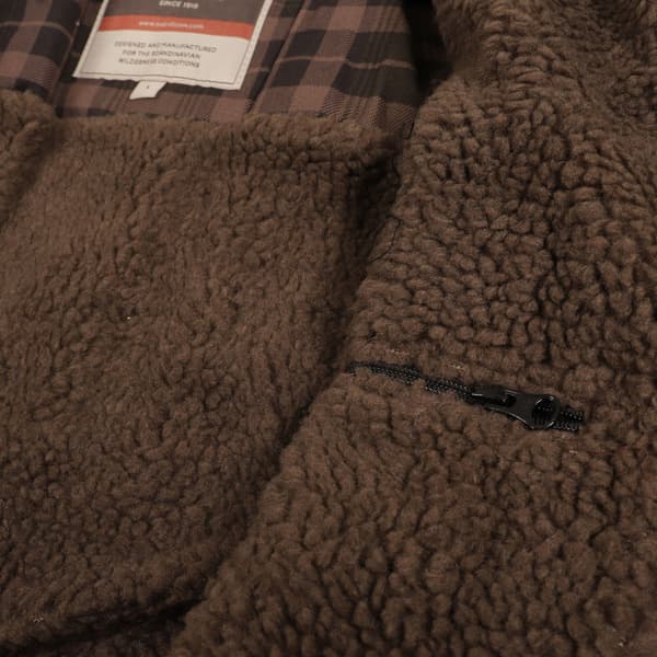 Crest Pile Shirt paita, Brown, view: 3