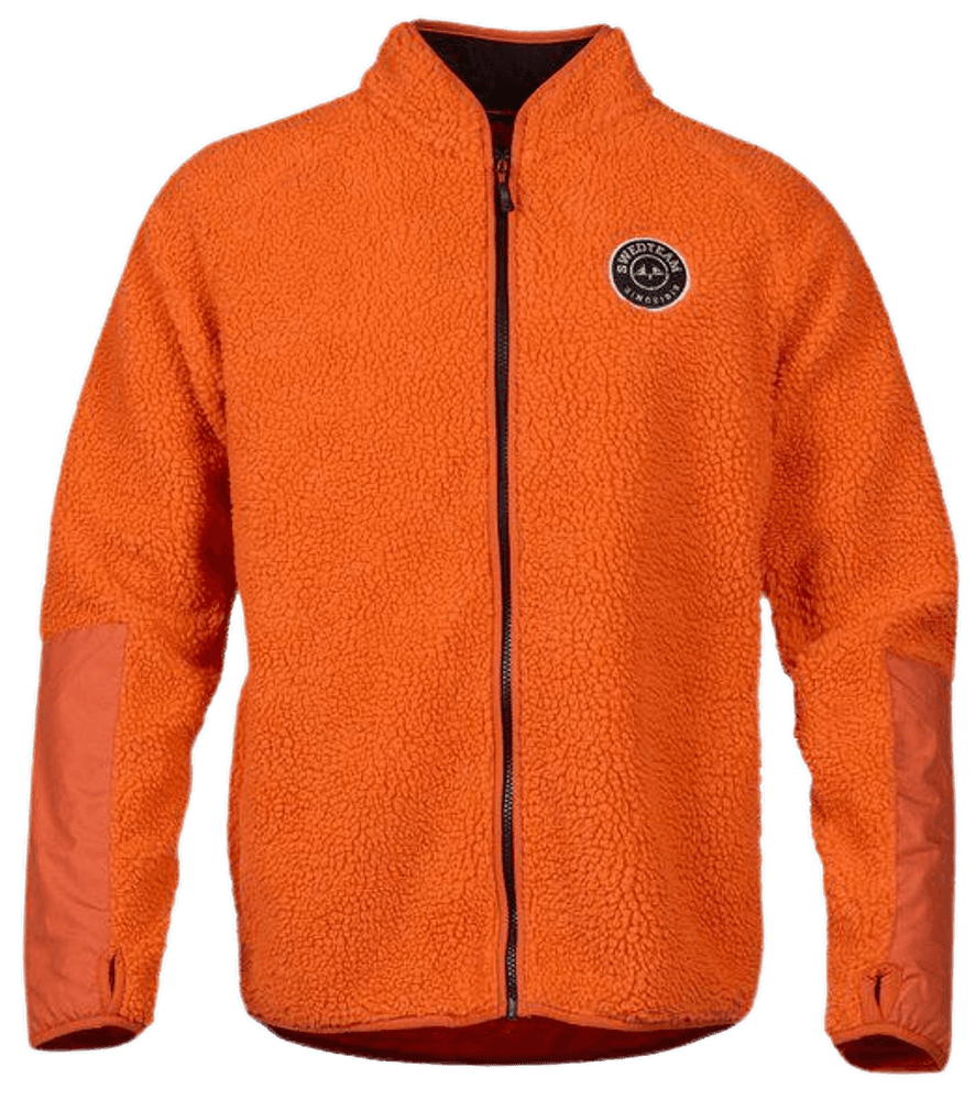Ultra Pile Sweater fleecetakki, Orange Neon, view: 0