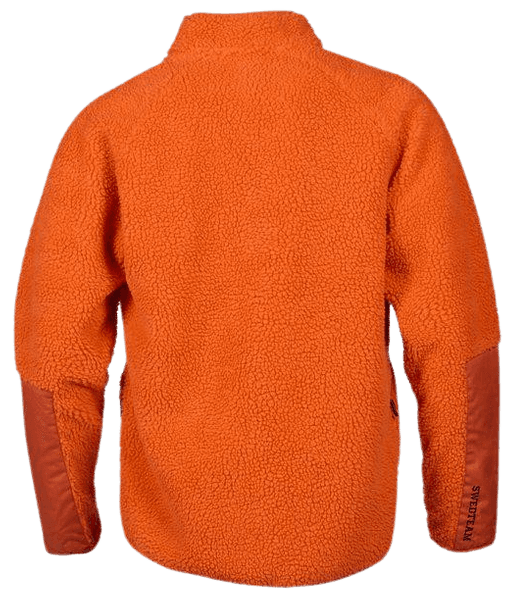 Ultra Pile Sweater fleecetakki, Orange Neon, view: 2