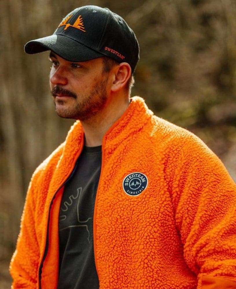 Ultra Pile Sweater fleecetakki, Orange Neon, view: 3