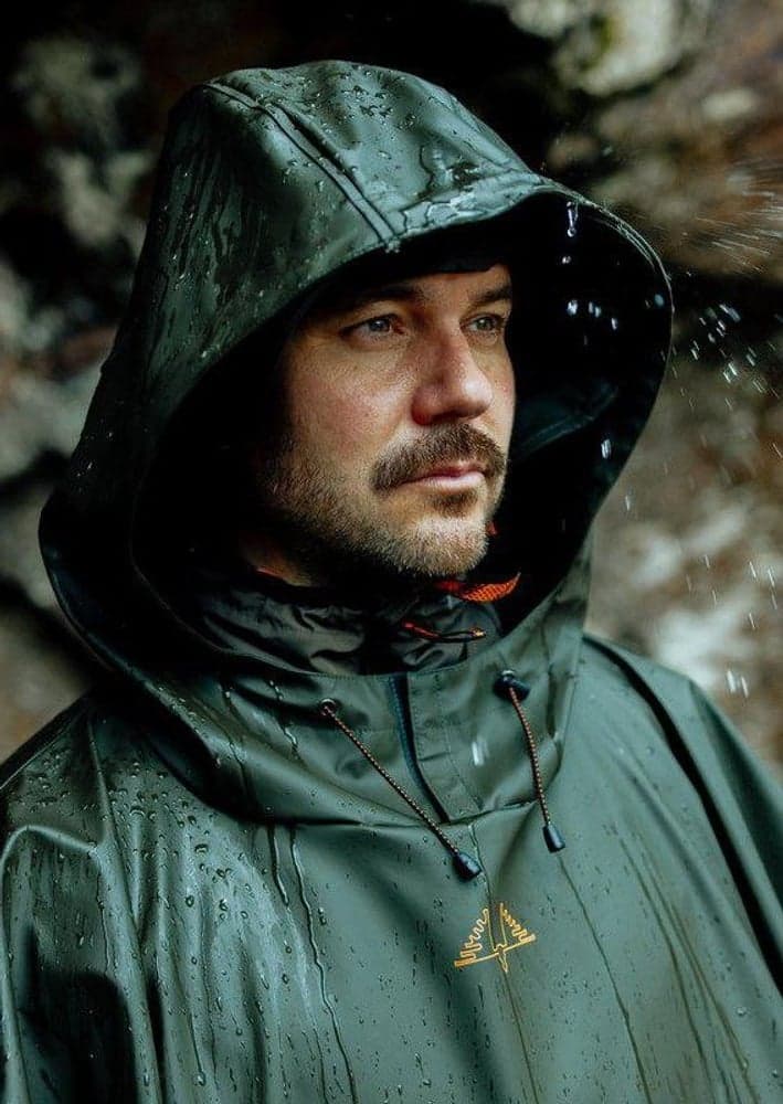 Crest Poncho Rain Gear sadeviitta, Green, view: 4