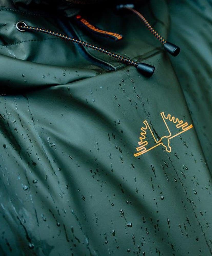 Crest Poncho Rain Gear sadeviitta, Green, view: 3