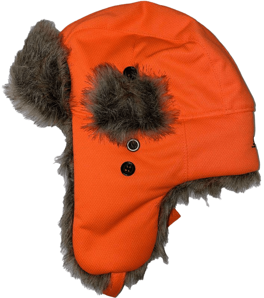 Ridge Junior Pilot Hat lasten talvilakki, Orange Neon, view: 0