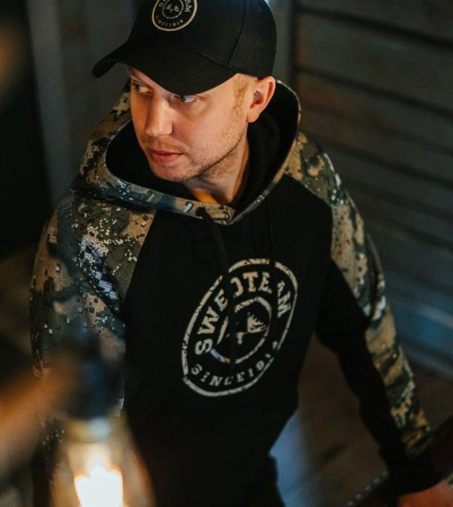 Ridge Hoodie Sweater huppari, Black, view: 4