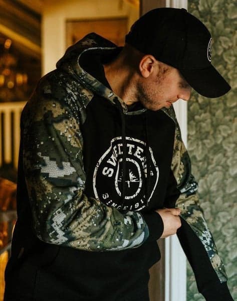 Ridge Hoodie Sweater huppari, Black, view: 3