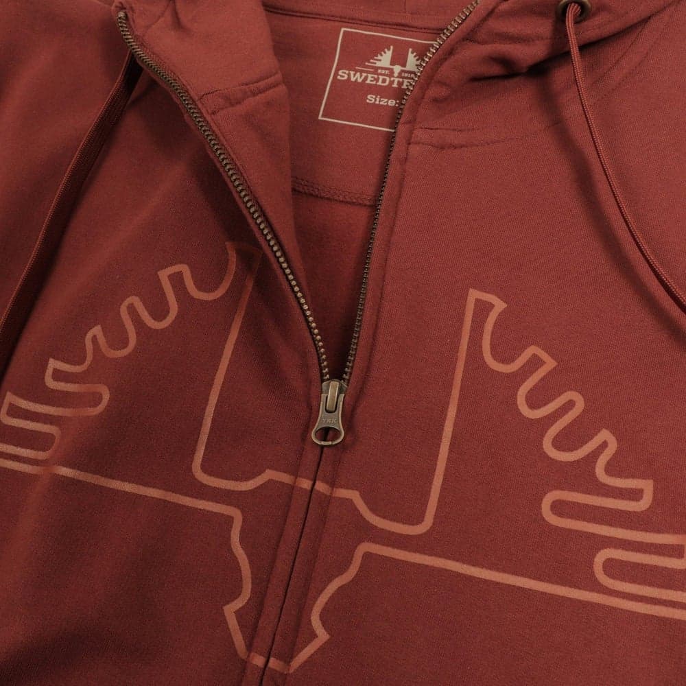 Ultra Hoodie Sweater huppari, Dark Orange, view: 3