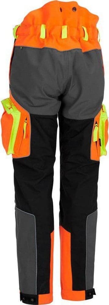 Protect Pro Shell Trouser housut, musta/huomio-oranssi, view: 1