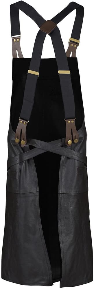 Bull Stening Edition nahkainen esiliina, Apron Brown, view: 2