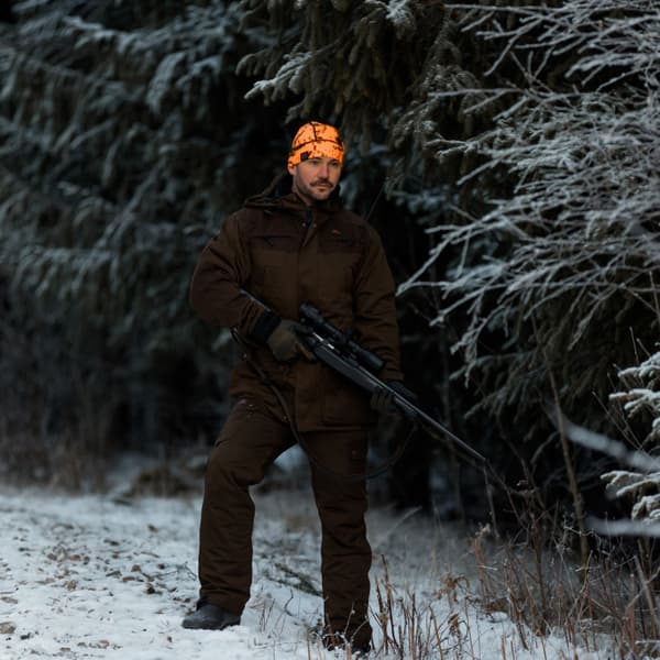 Crest Booster Classic Trouser metsästyshousut, Olive Green, view: 2