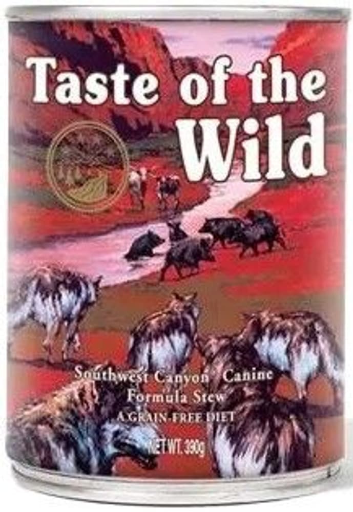 Taste of the Wild South W Canyon Cans märkäruoka, 390 g, view: 0