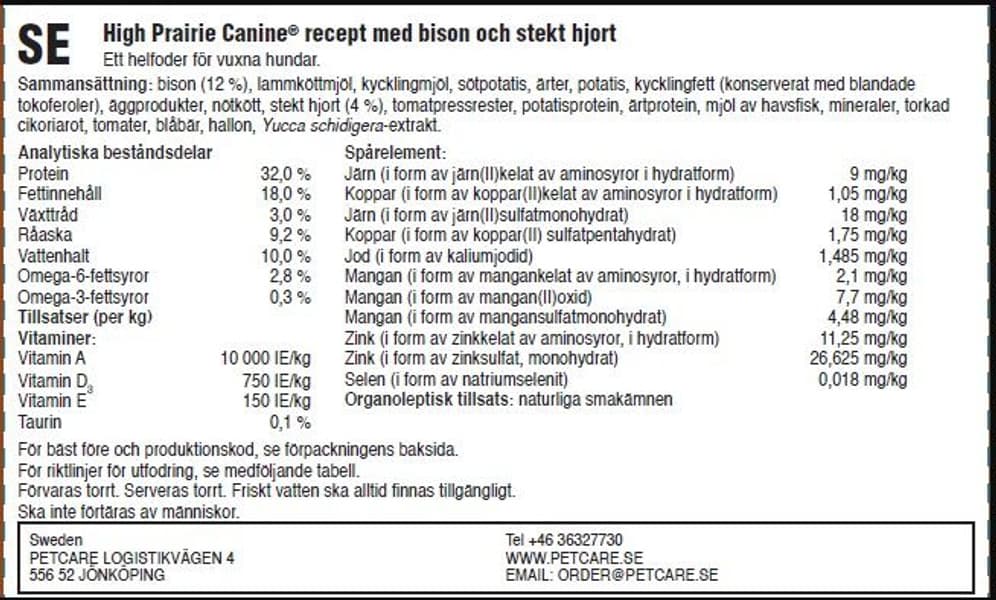 Taste of the Wild High Prairie Bison koiran kuivaruoka 12,2 kg, view: 1