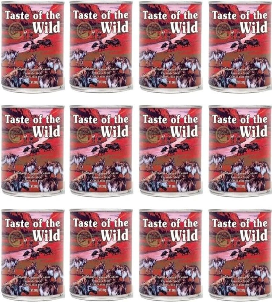 Taste of the Wild South W Canyon Cans märkäruoka 12 x 390 g, view: 0