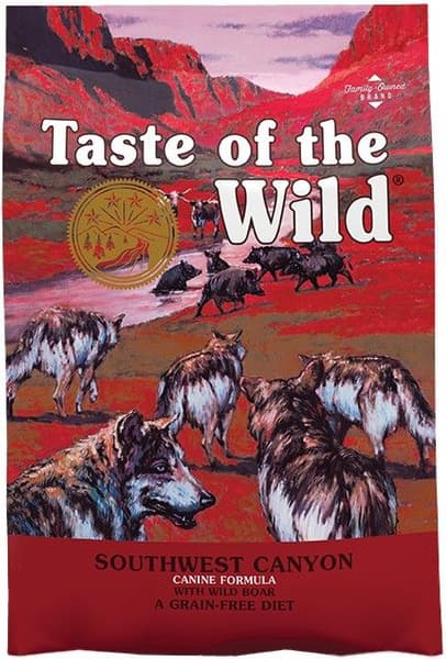 Taste of the Wild Southwest Canyon Wild Boar kuivaruoka kaikille koirille 12,2 kg, view: 0