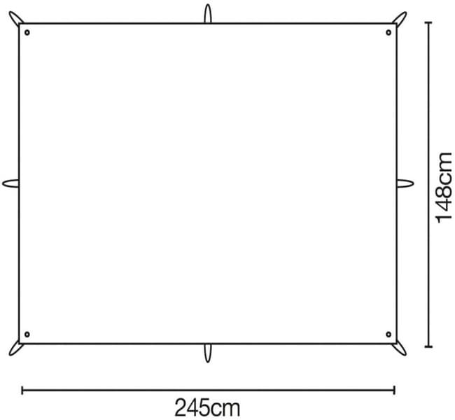 Adventure Tarp 1 yhden hengen tarppi, vihreä, view: 3