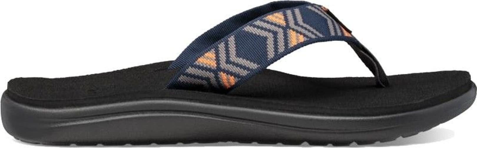 M's Voya Flip sandaalit, deniminsininen/kuvioitu, view: 0