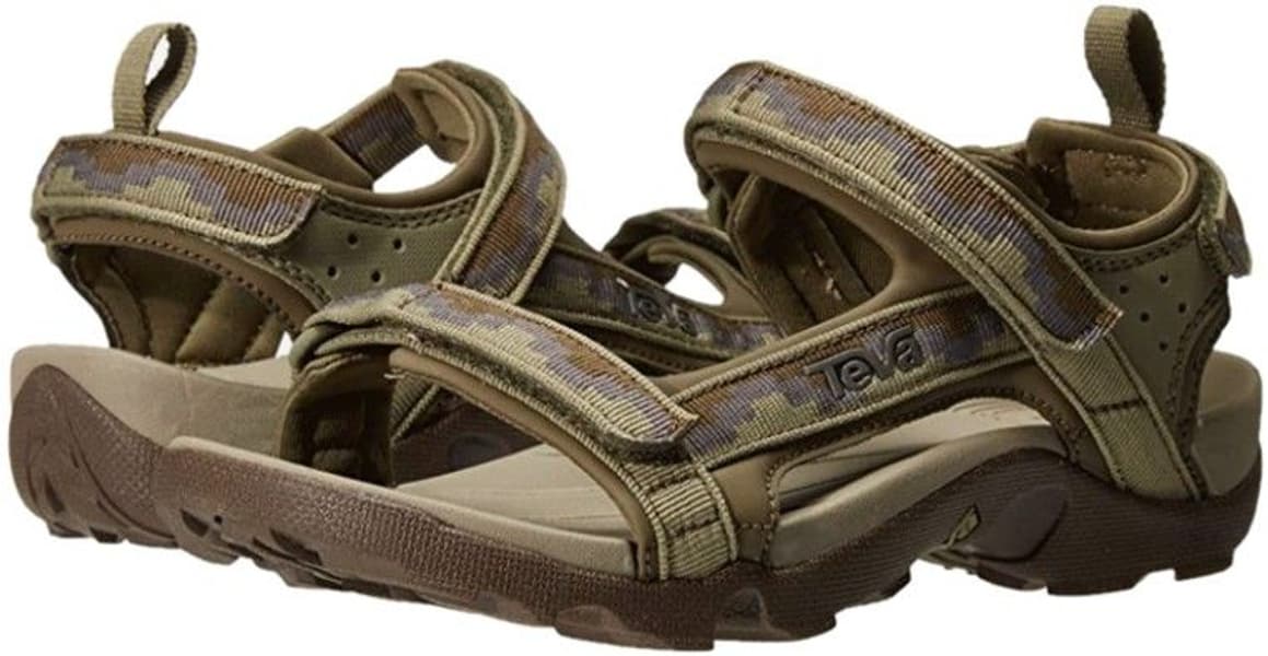 Jr Tanza Steps lasten sandaalit, vihreä, view: 2