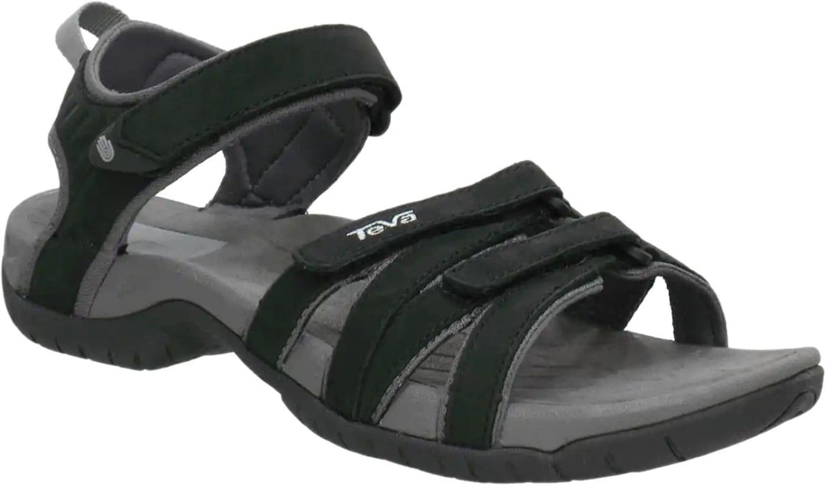 W's Tirra Leather sandaalit, musta, view: 1