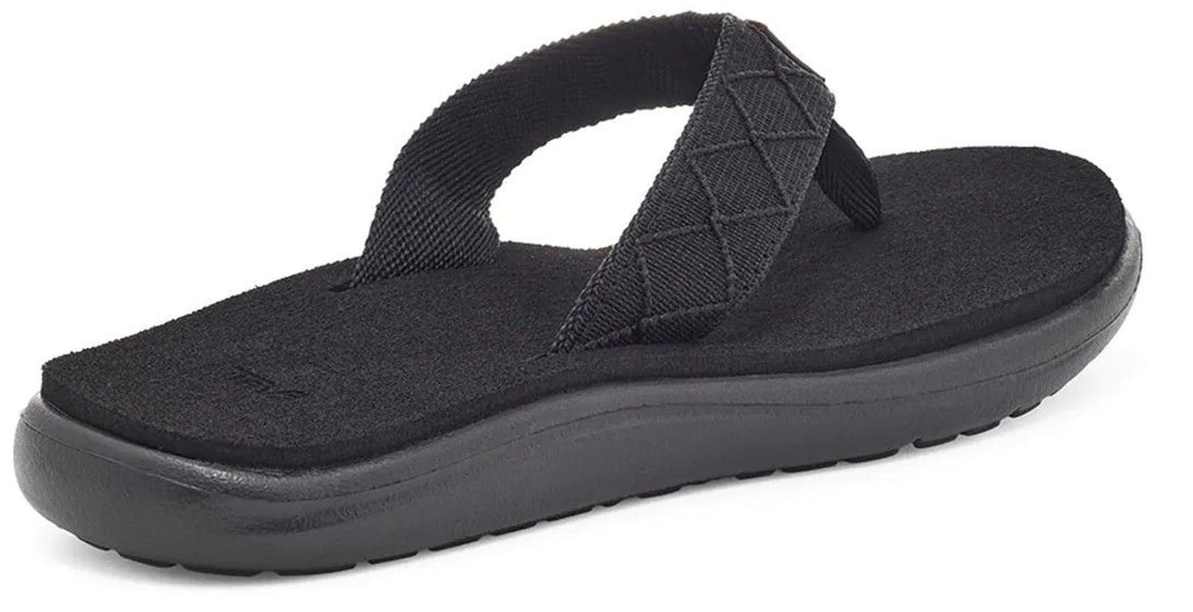 W's Voya Flip sandaalit, musta/kirjailtu, view: 1