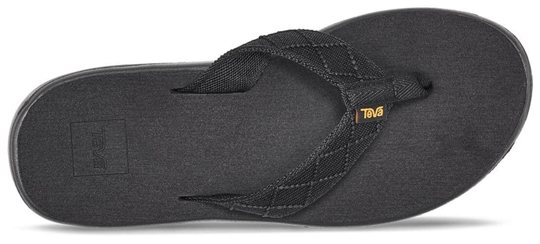 W's Voya Flip sandaalit, musta/kirjailtu, view: 2