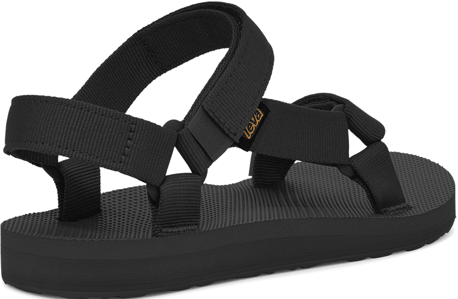 Original Universal naisten sandaalit, musta, view: 3