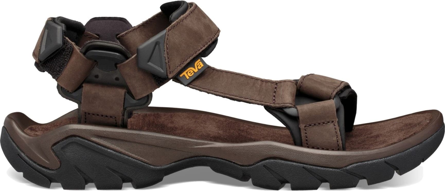 Terra Fi 5 Universal Leather sandaalit, tummanruskea, view: 0