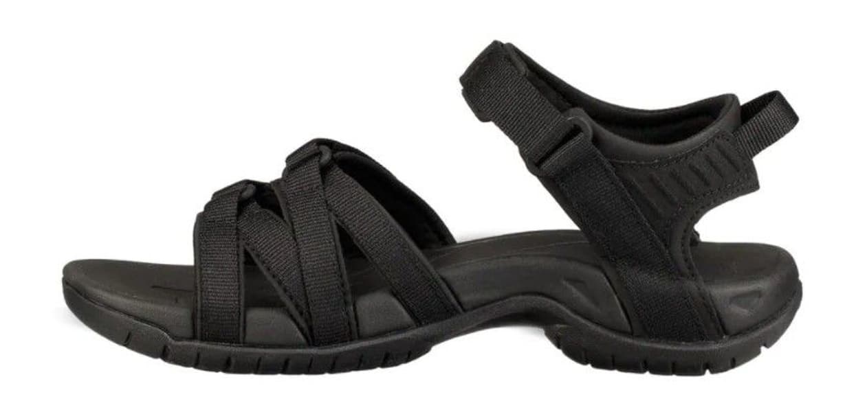 Tirra naisten sandaalit, musta, view: 2