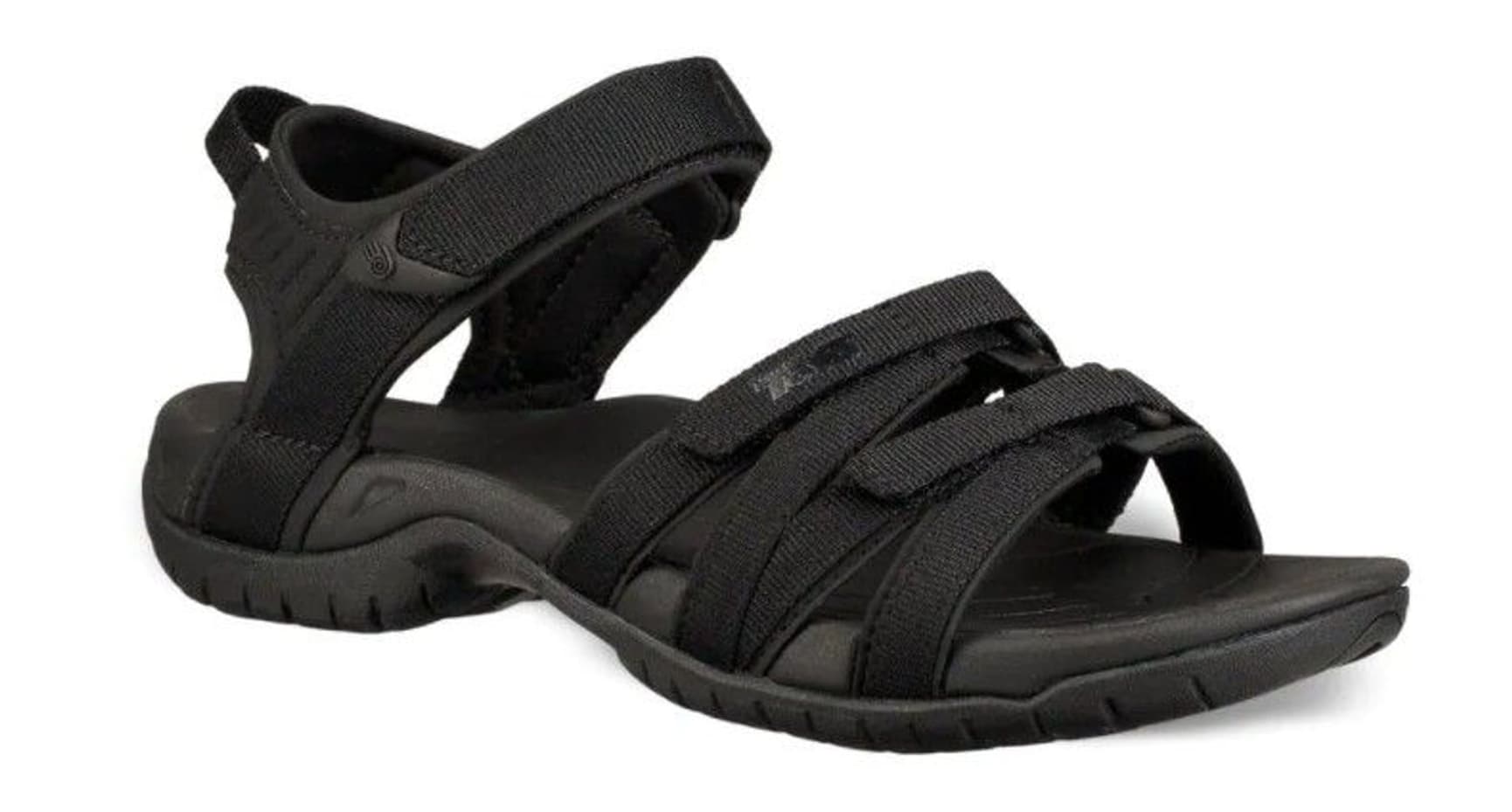 Tirra naisten sandaalit, musta, view: 1