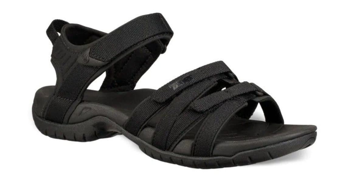 Tirra naisten sandaalit, musta, view: 1